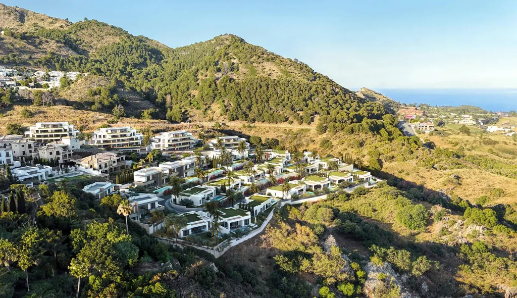 Vue aérienne - Apartment with Sea View in Mijas