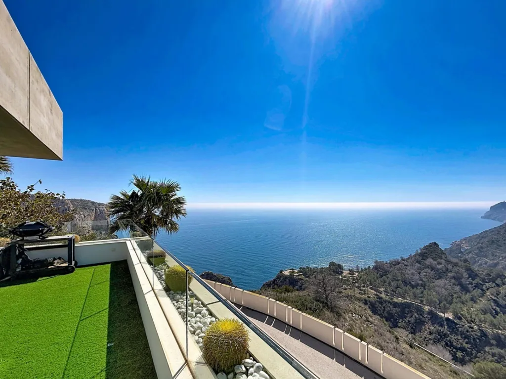 Terrasse - 3-Bed Flat with Pool in Benitachell