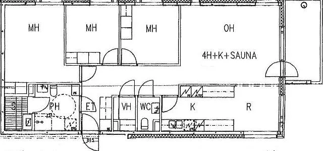 Plan - Apartment with Lake View in Lahti