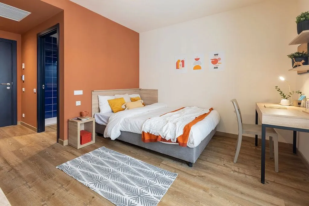 Chambres - Student Studio with Air Conditioning in Poblats Marítims