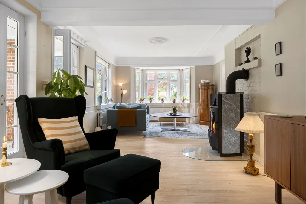 Séjour - Iconic Villa with Forest View in Bangsbostrand