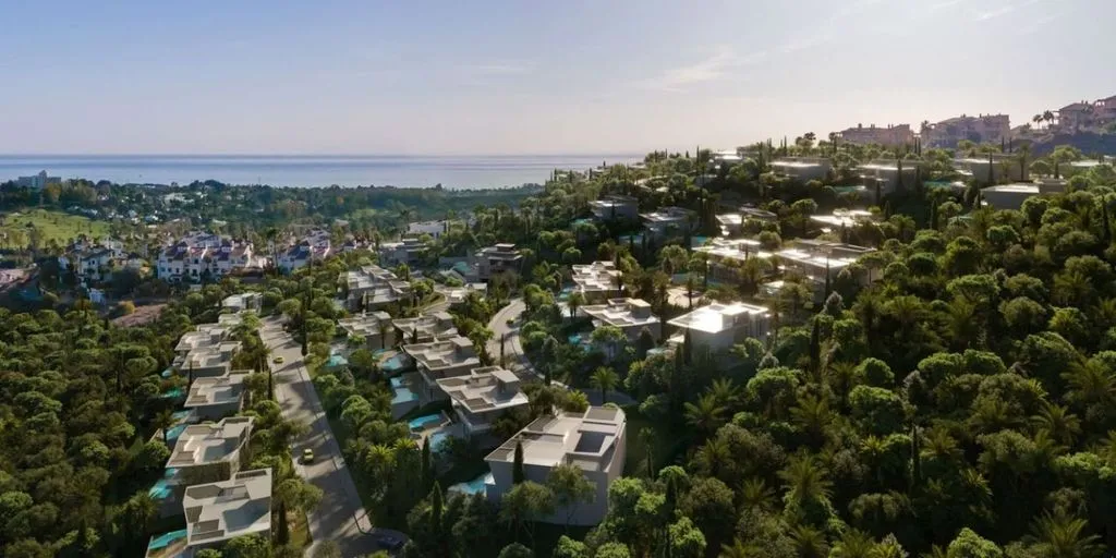 Õhuvaade - Luxury Villa with Sea Views in Benahavís