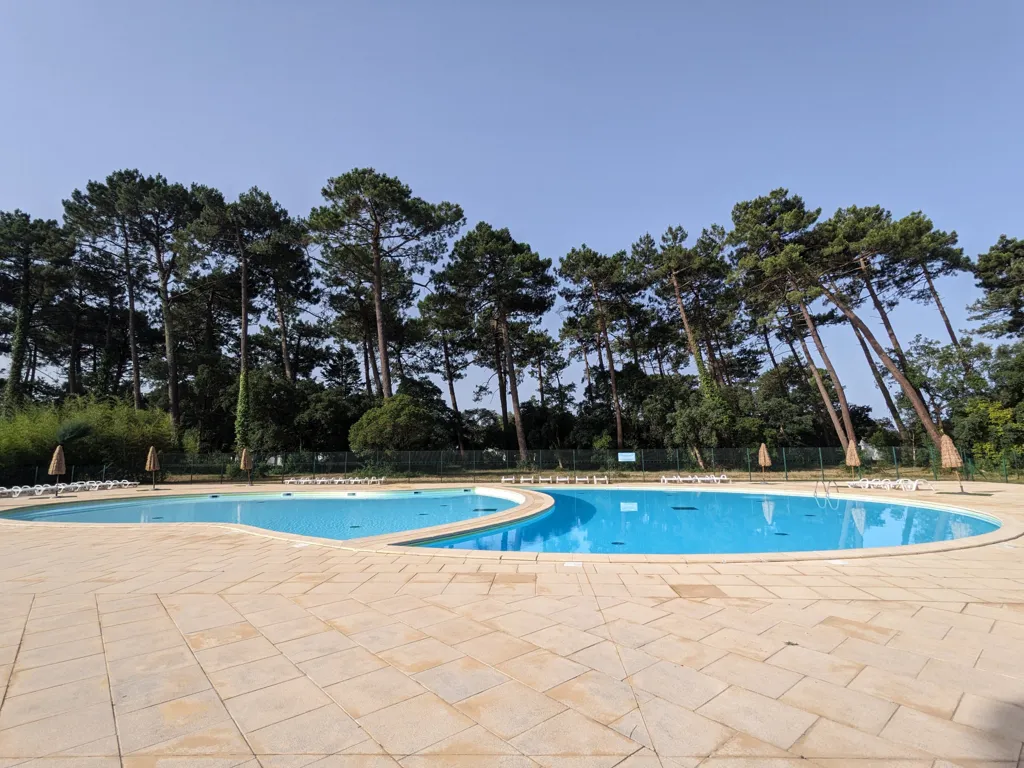 Piscine - Chalet T3 avec Piscine à Ondres