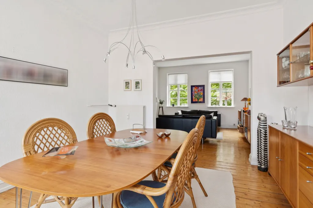 Sala da pranzo - Apartment with Brick Facade in Aalborg