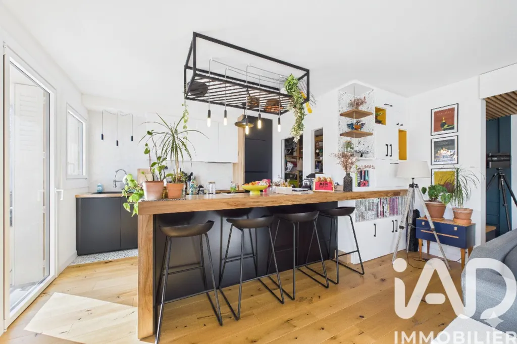Köök - Renovated Apartment with Balcony in Thonon Ouest