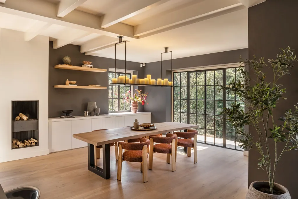 Salle à manger - Waterfront Villa with Private Pool in Amsterdam Zuid