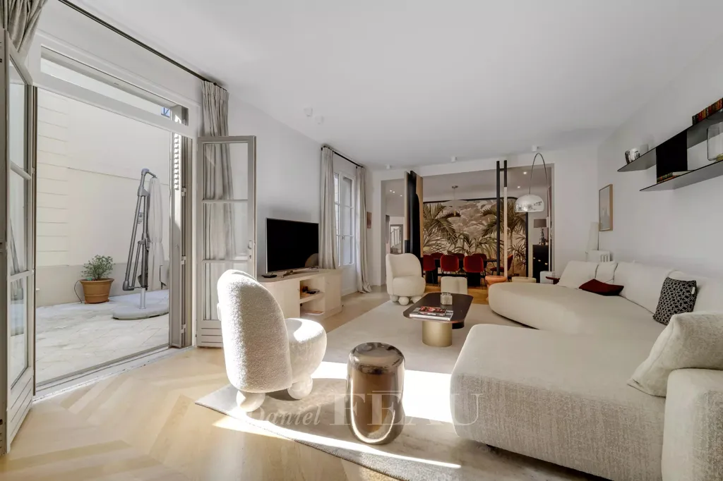 Séjour - Maison Familiale avec Jardin Paysagé à Versailles
