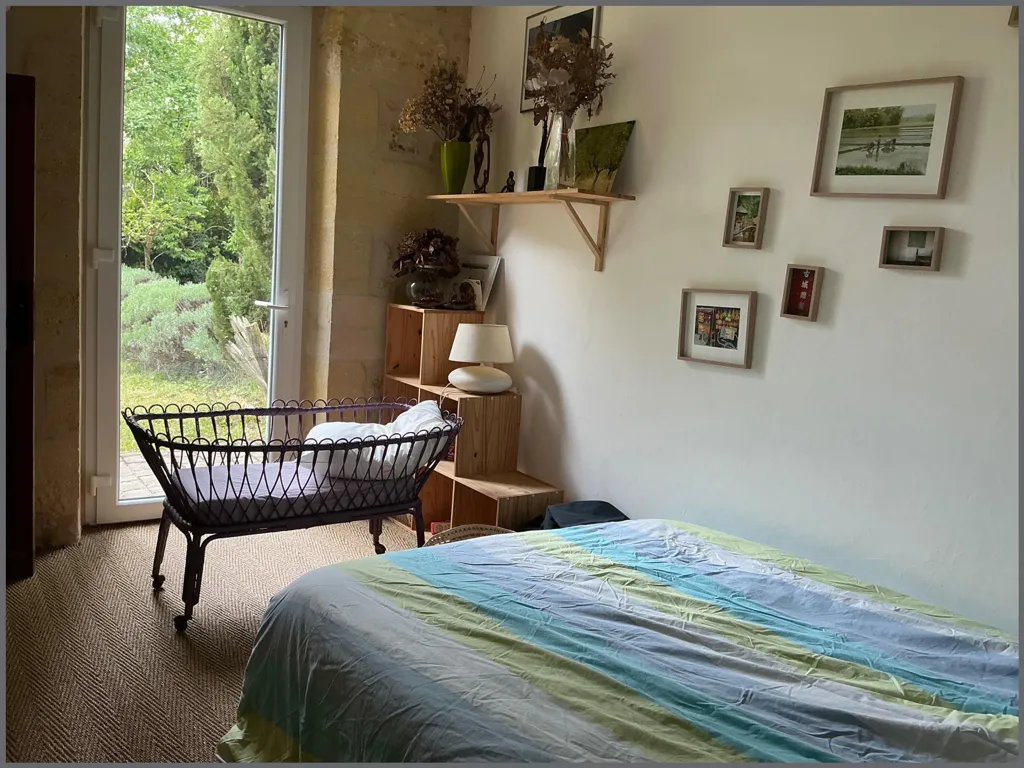 Chambres - Demeure en Pierre avec Piscine Chauffée près de Créon