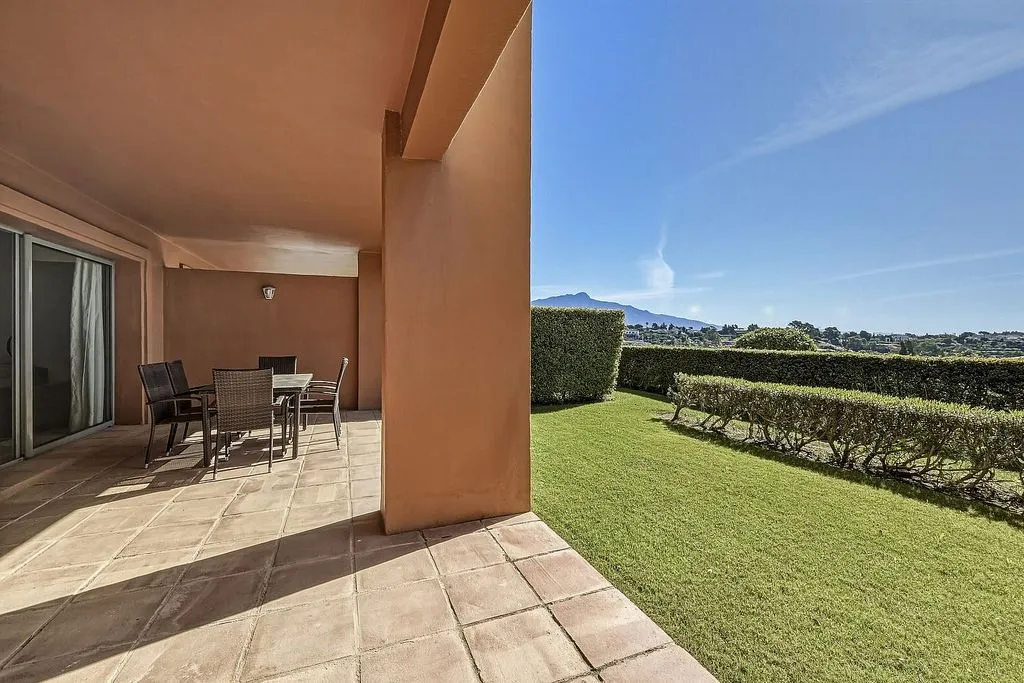 Terrass - Ground Floor Apartment with Pool in Benatalaya