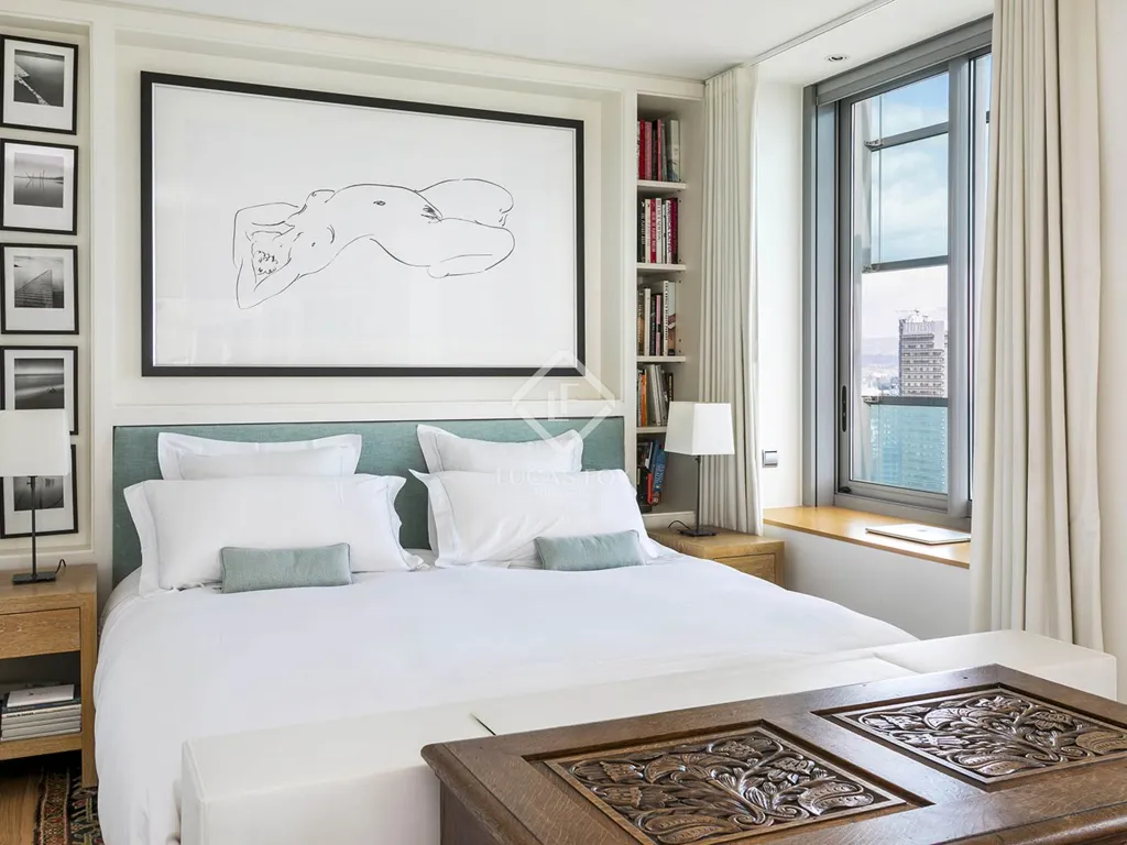 Bedrooms - Contemporary Apartment with Sea Views in Diagonal Mar