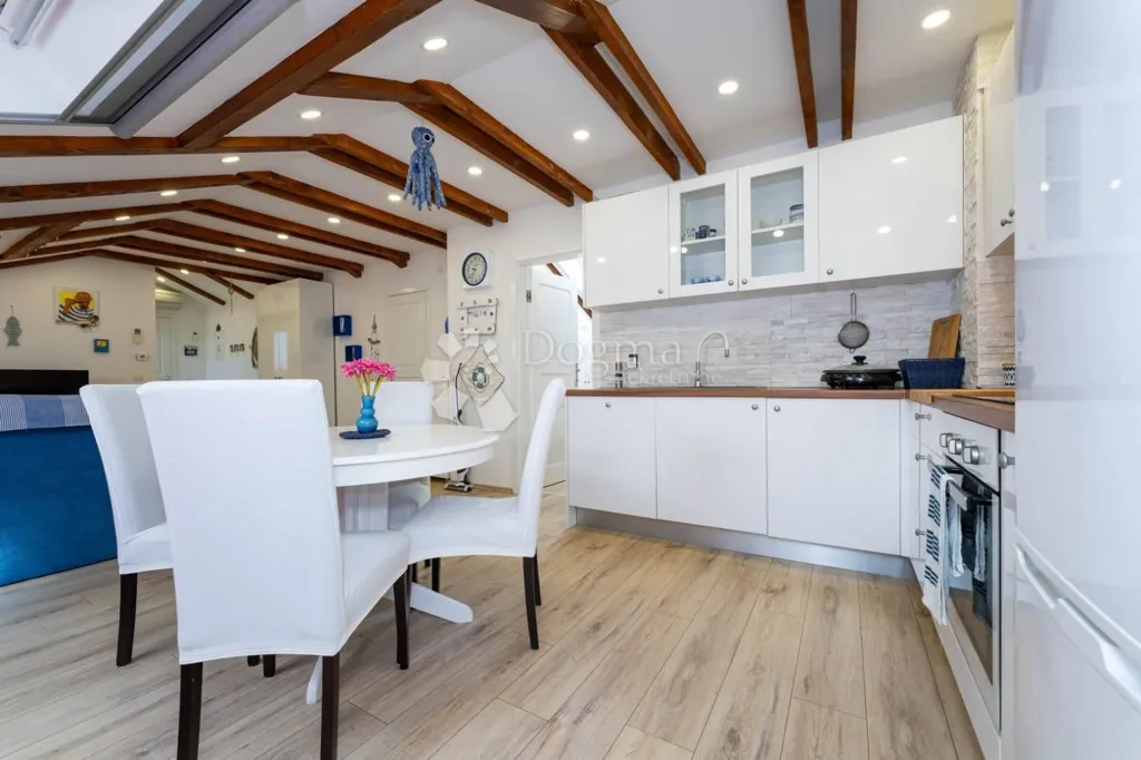 Cucina - Modern House with Sea View in Zaton, Nin