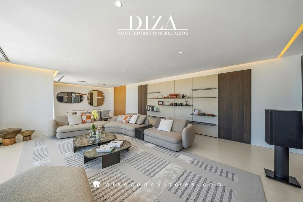 Séjour - Duplex with Pool and Golf View in La Finca
