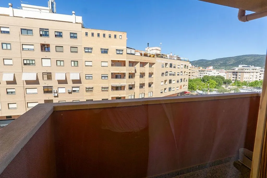 Balcon - Apartment with Balcony and Park View in Ibi