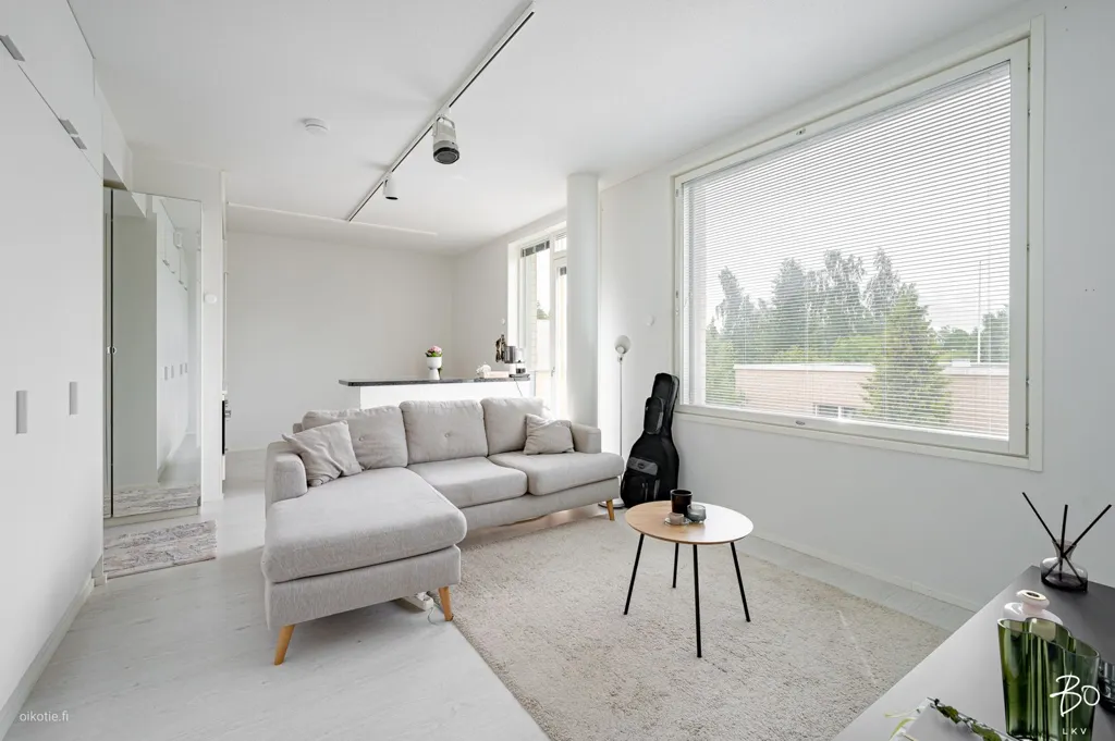 Séjour - Modern Flat with South Balcony in Espoo