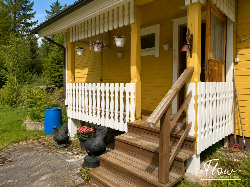Extérieur - Compact Cottage with Garden in Viitasaari