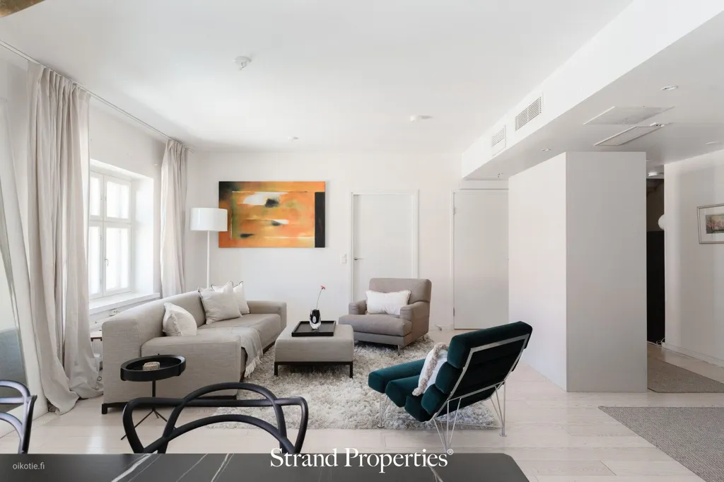 Séjour - Appartement 4 pièces à Helsinki
