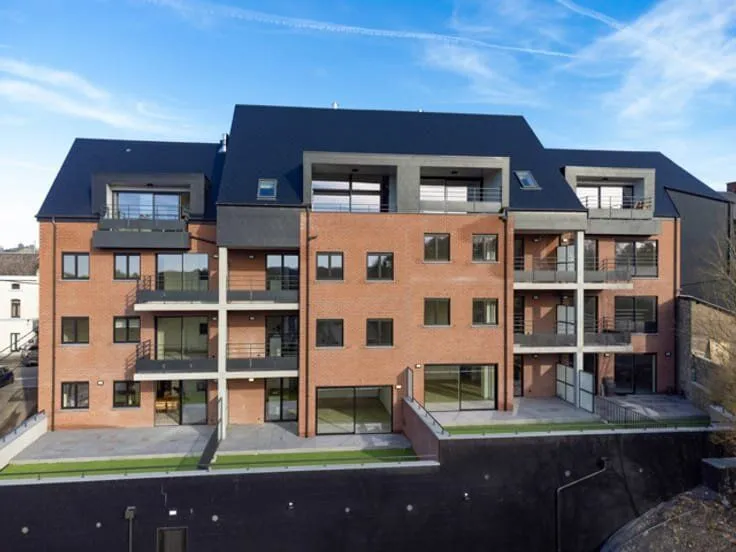 Õhuvaade - Condominium with Terrace near Marche-en-Famenne