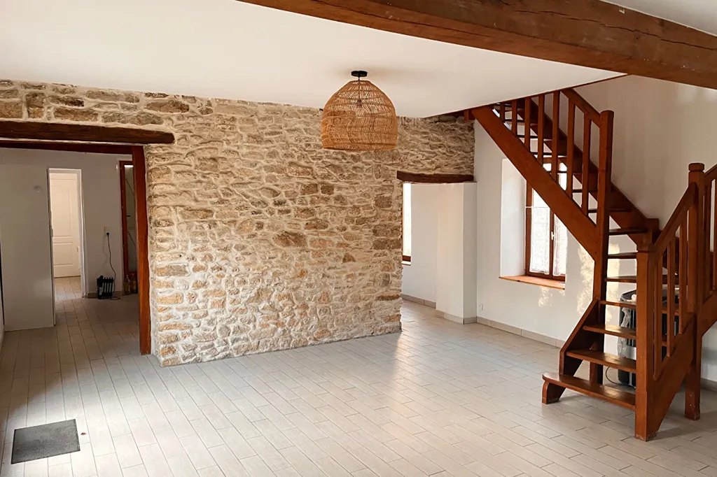 Séjour - Maison Ancienne avec Jardin près de Senlis