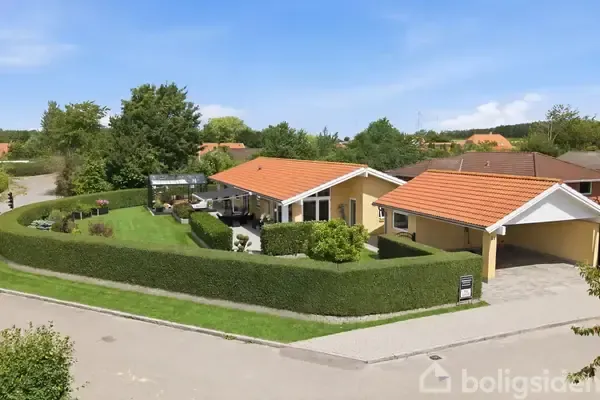 Vista aerea - Luxury Rustic Villa with Garden in Bjæverskov