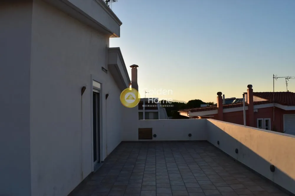 Terrace - Seafront Villa with Garden in Assos-Lexaio
