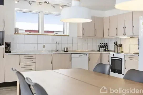 Cucina - Characterful Villa with Garden in Østervrå