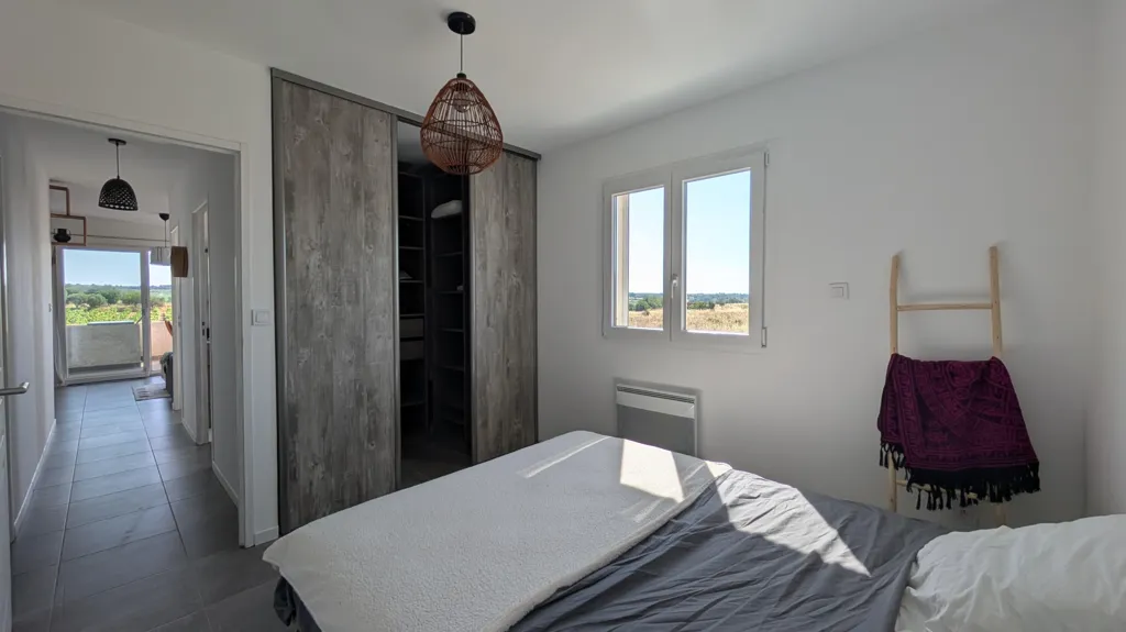 Camere da letto - T3 Apartment with Terrace in Abeilhan