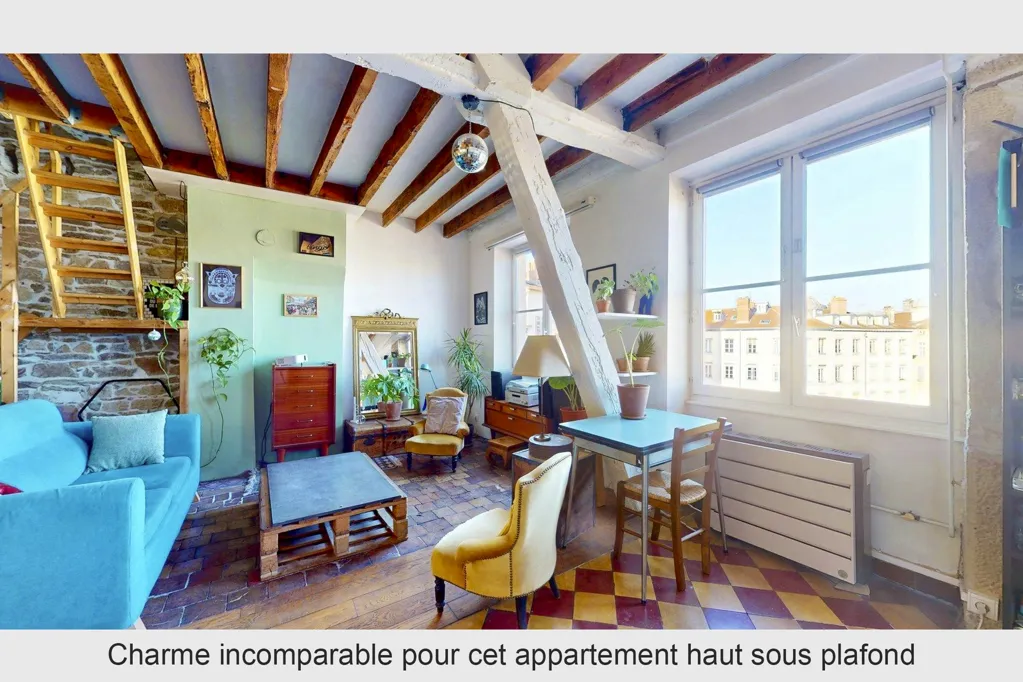 Elutuba - Charming Duplex with Rooftop View in Lyon