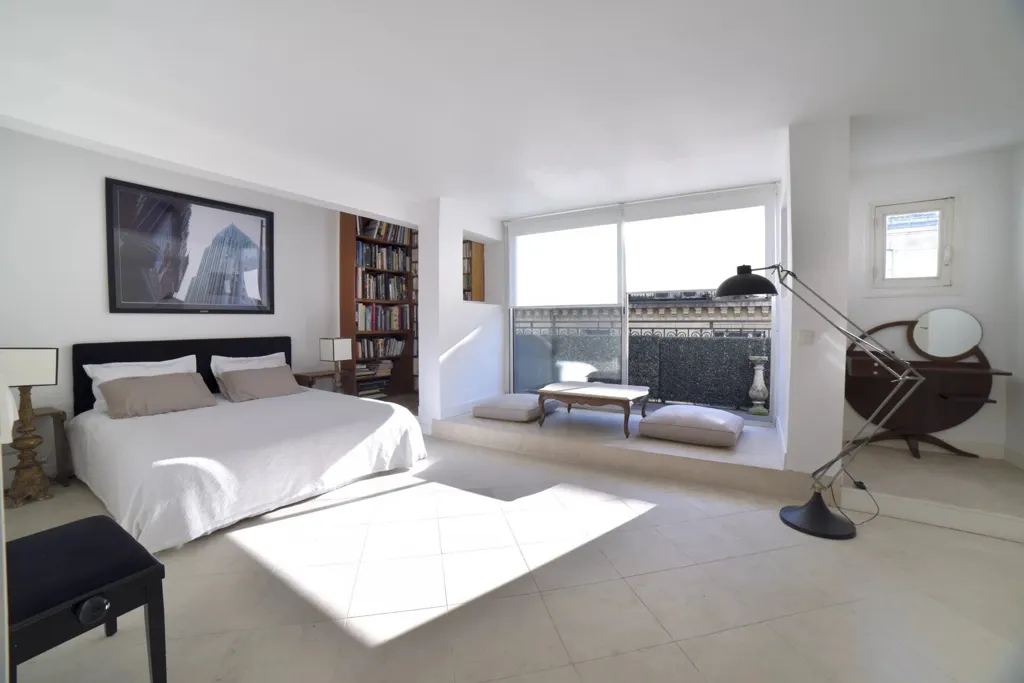 Chambres - Triplex Historique avec Terrasse à Paris
