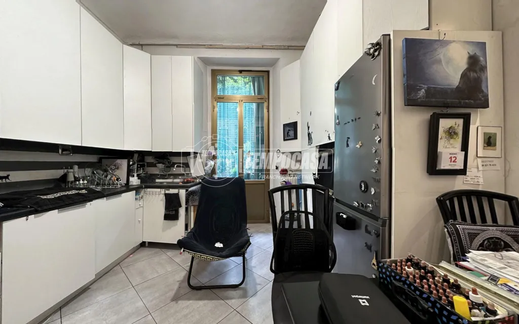 Köök - Trilocale with Balcony in Turin