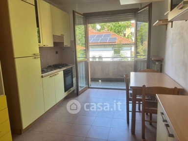 Köök - Studio Flat with Balcony in Bergamo
