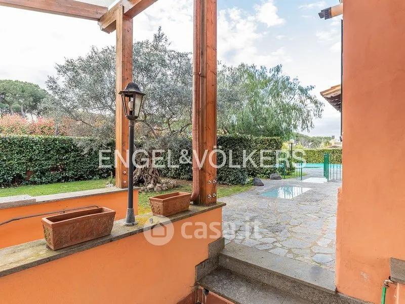 Terrasse - Villa with Pool and Park in Rome North