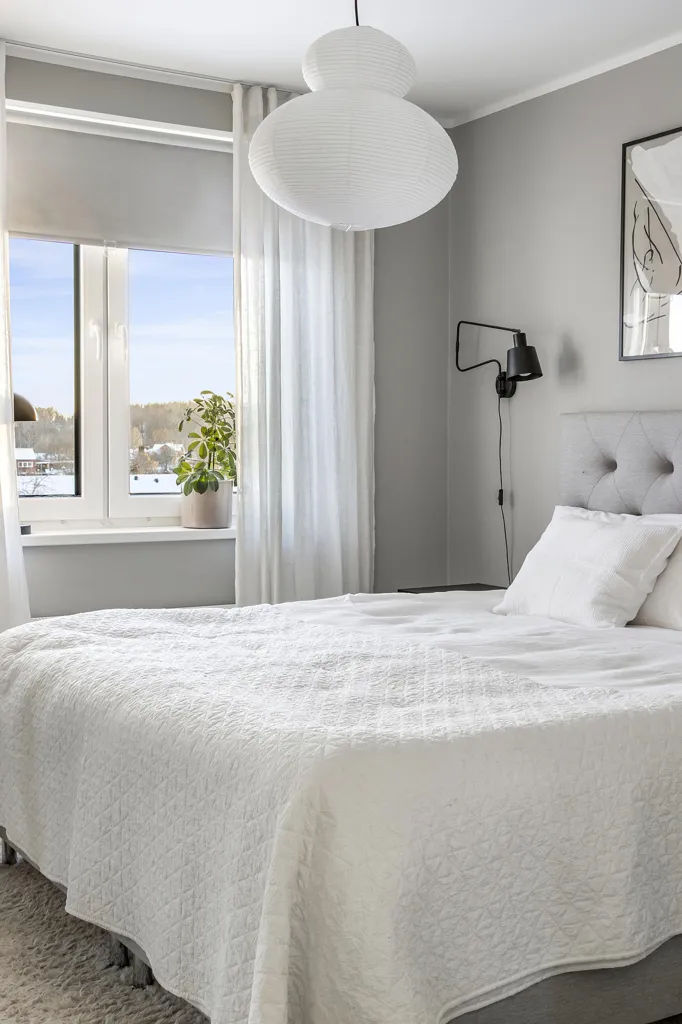 Bedrooms - Modern Bostadsrätt with Corner Location in Arboga