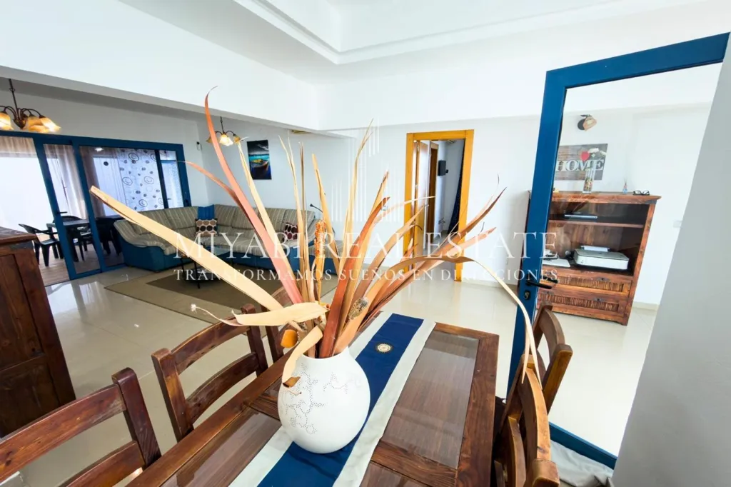 Sala da pranzo - Bungalow with Pool and Studio in Playa Blanca