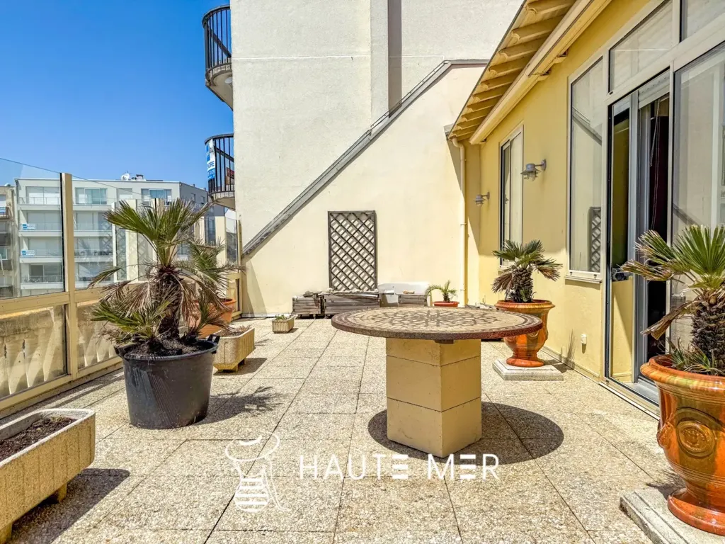 Terrasse - Appartement T4 Face à la Mer avec Garage à Arago