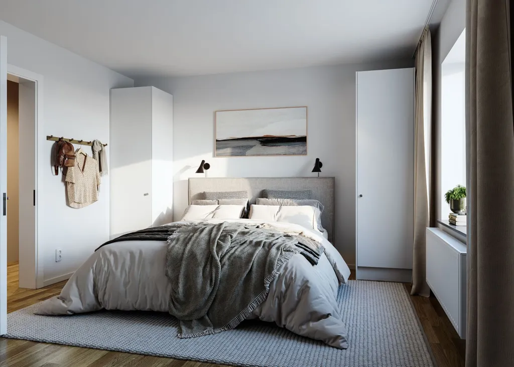 Chambres - New Build Apartment with Balcony in Jönköping