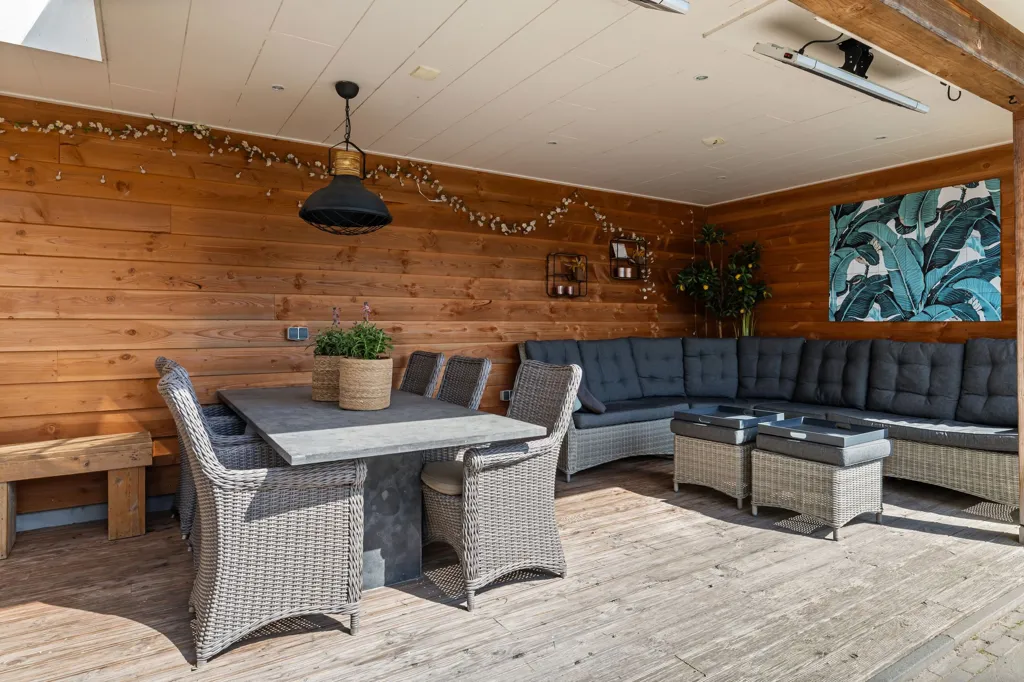 Terrass - Spacious Two-Storey House with Garden in Hoogenboomstraat