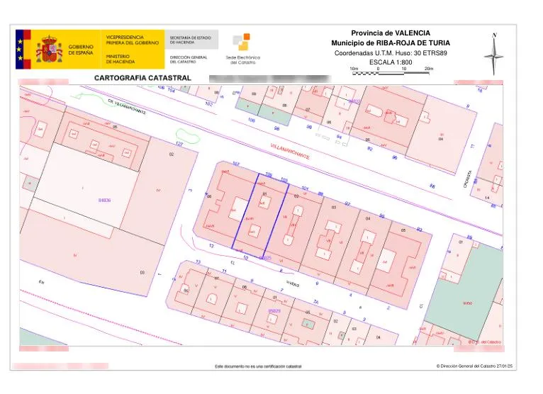 Plaan - Secure Parking Space in Riba-Roja de Túria