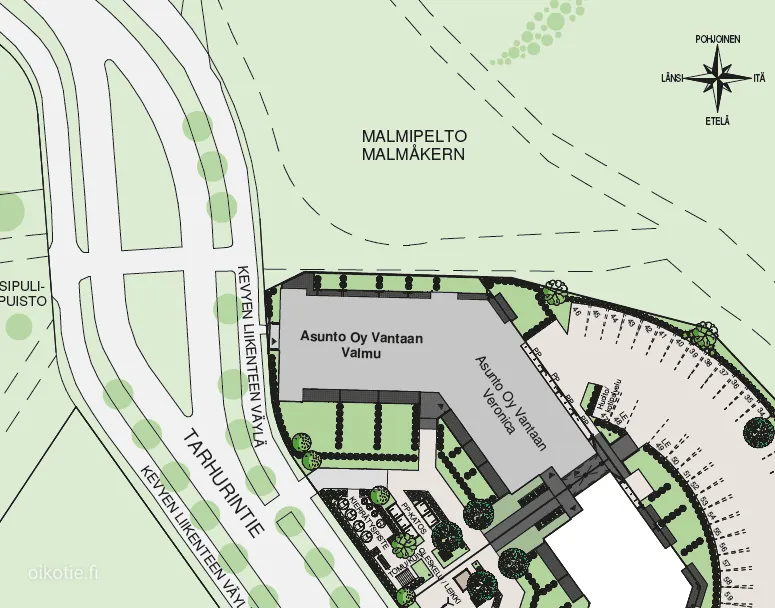 Plan - Modern Studio with Garden in Vantaa