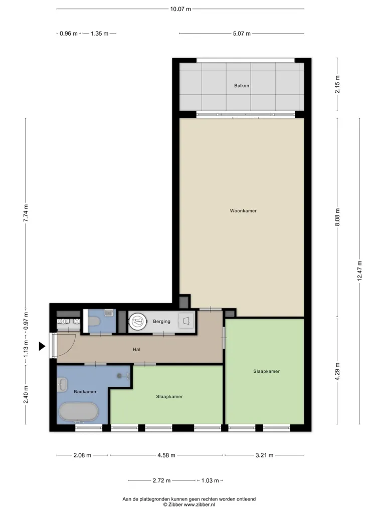 Plaan - Apartment with Waterfront View in Dordrecht
