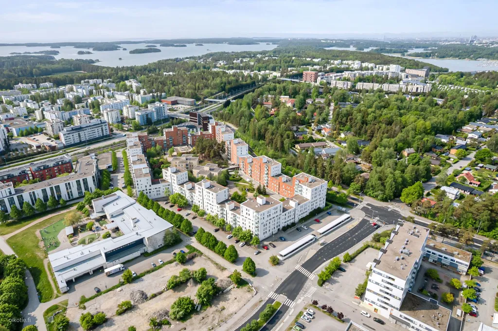 Vue aérienne - Spacious Flat with Sauna in Vuosaari, Helsinki