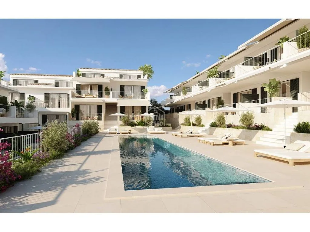 Piscina - Apartment with Pool and Terrace in Fornells