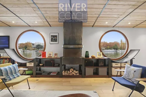 Soggiorno - Luxury Penthouse with River View in Paris 16th