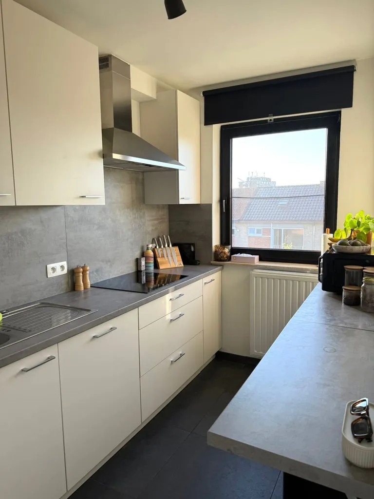 Köök - Flat with Terrace in Hasselt
