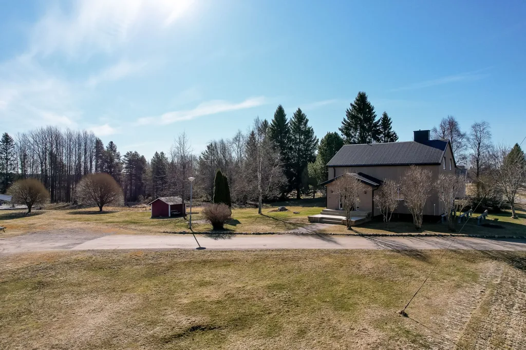 Vista aerea - Renovated Villa with Workshop in Degernäs