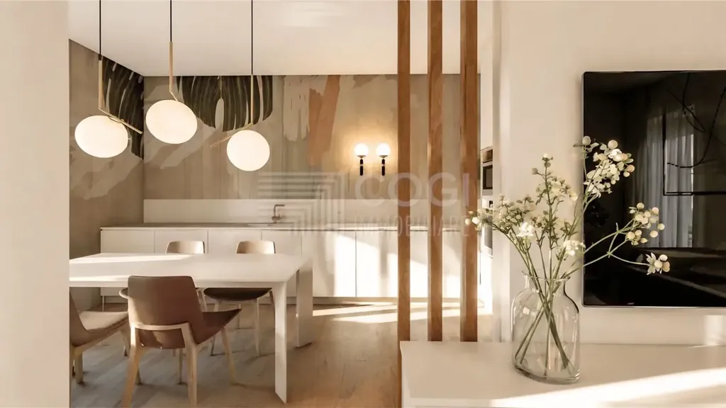Salle à manger - Apartment with Terrace in Pedagna, Imola