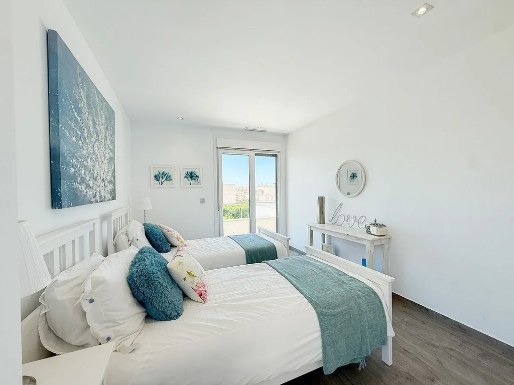 Bedrooms - Villa with Pool and Terrace in Águilas