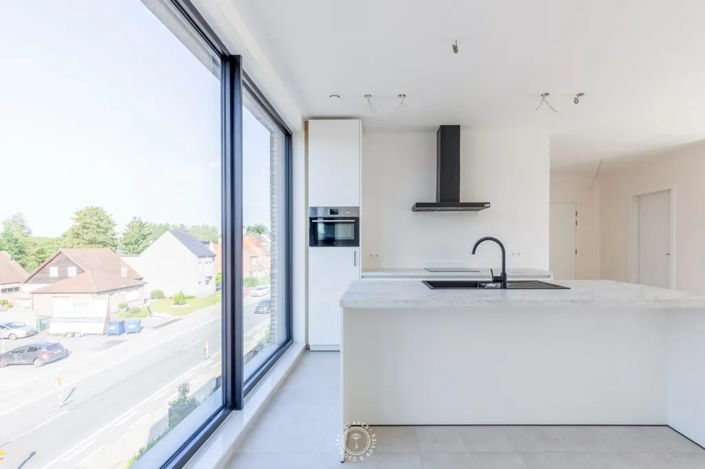 Cuisine - Penthouse avec Terrasse Privative à Sint-Pauwels