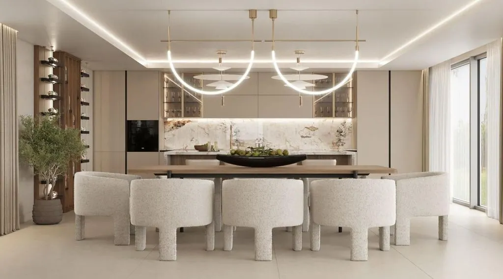 Söögituba - Luxury Villa with Sea Views in Elviria