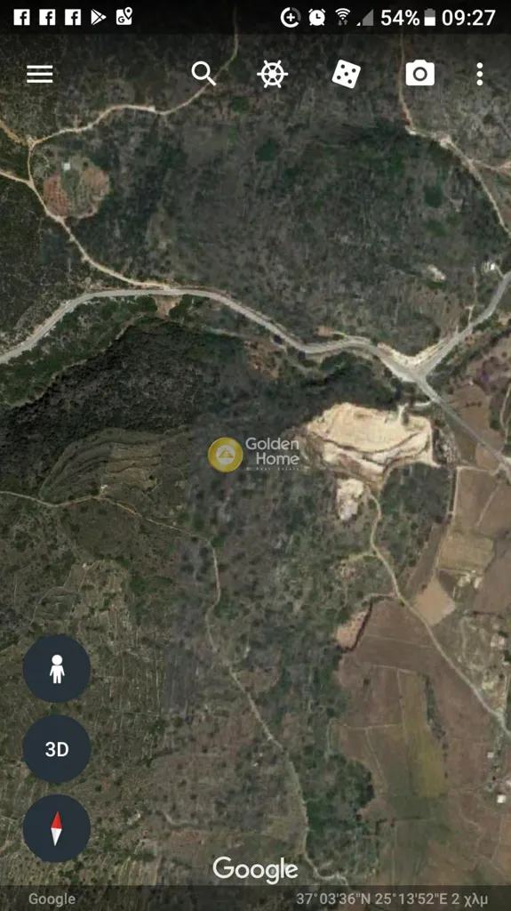 Amphitheatre-Style Plot for Tourist Accommodation in Paros