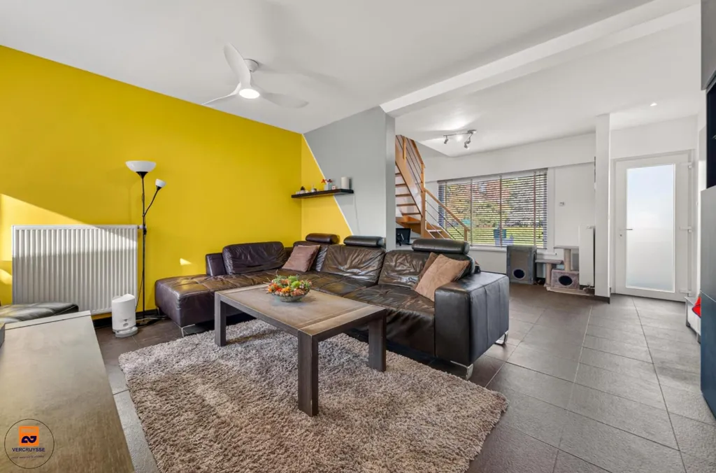 Living Room - Renovated House with Terrace in Evergem
